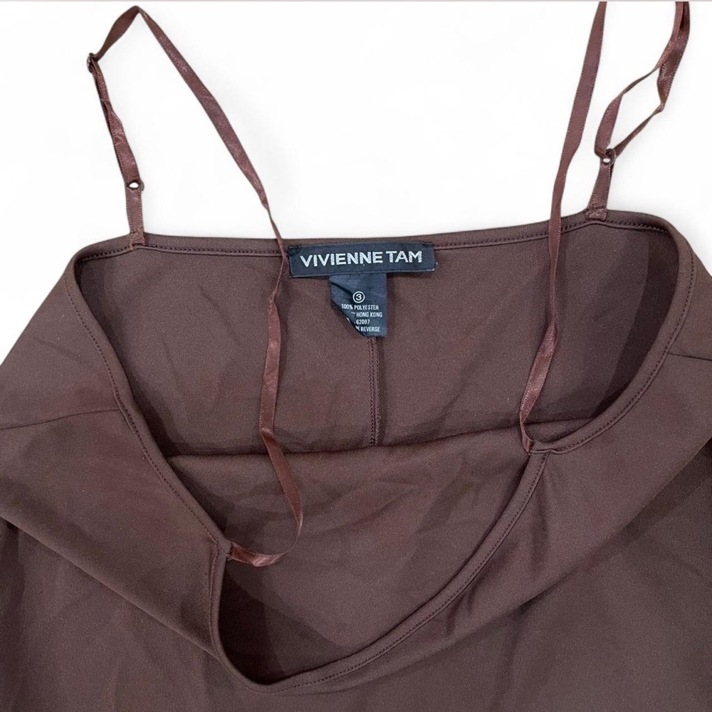 Vivienne Tam Brown Dress